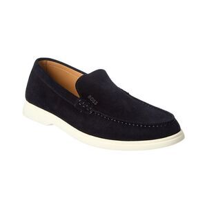 Hugo Boss Sienne Suede Loafer, Blue
